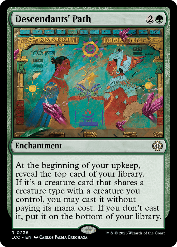 Descendants' Path [The Lost Caverns of Ixalan Commander] - Destination Retro