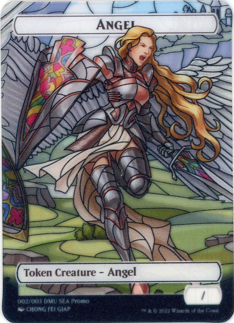 Angel Token (SEA Exclusive) [Dominaria United Tokens] - Destination Retro