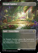 Temple Garden (Borderless) [Ravnica: Clue Edition] - Destination Retro