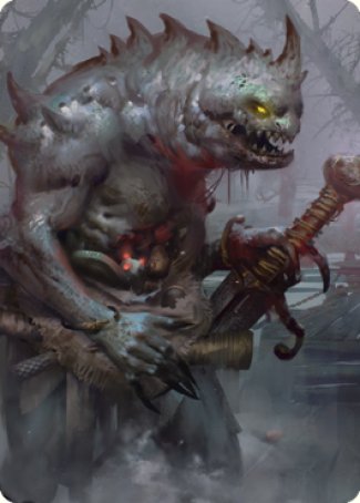 Gray Slaad Art Card [Commander Legends: Battle for Baldur's Gate Art Series] - Destination Retro