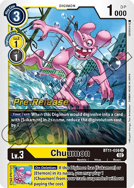 Chuumon [BT11-036] [Dimensional Phase Pre-Release Promos] - Destination Retro