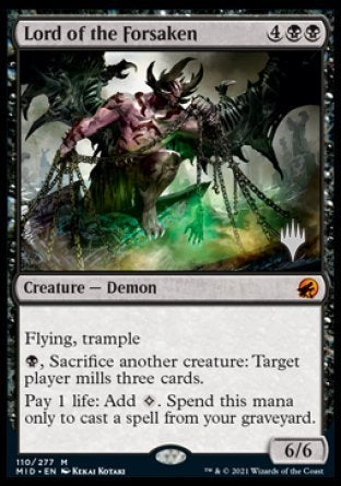 Lord of the Forsaken (Promo Pack) [Innistrad: Midnight Hunt Promos] - Destination Retro