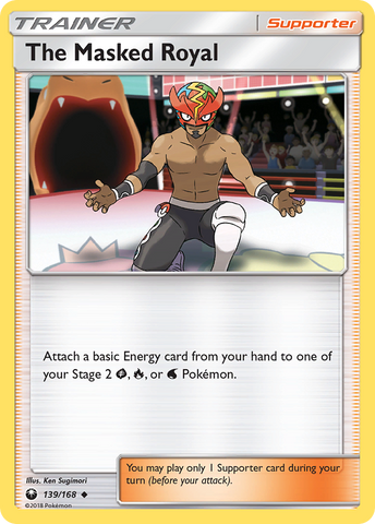 The Masked Royal (139/168) [Sun & Moon: Celestial Storm] - Destination Retro