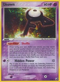 Unown (F) (F/28) [EX: Unseen Forces] - Destination Retro