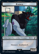 Powerstone // Ravage Double-Sided Token [The Brothers' War Tokens] - Destination Retro