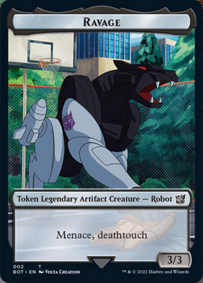 Ravage [Universes Beyond: Transformers Tokens] - Destination Retro