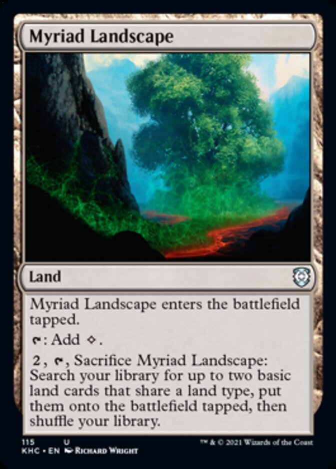 Myriad Landscape [Kaldheim Commander] - Destination Retro