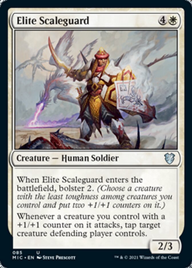 Elite Scaleguard [Innistrad: Midnight Hunt Commander] - Destination Retro