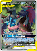Greninja & Zoroark GX (201/214) [Sun & Moon: Unbroken Bonds] - Destination Retro