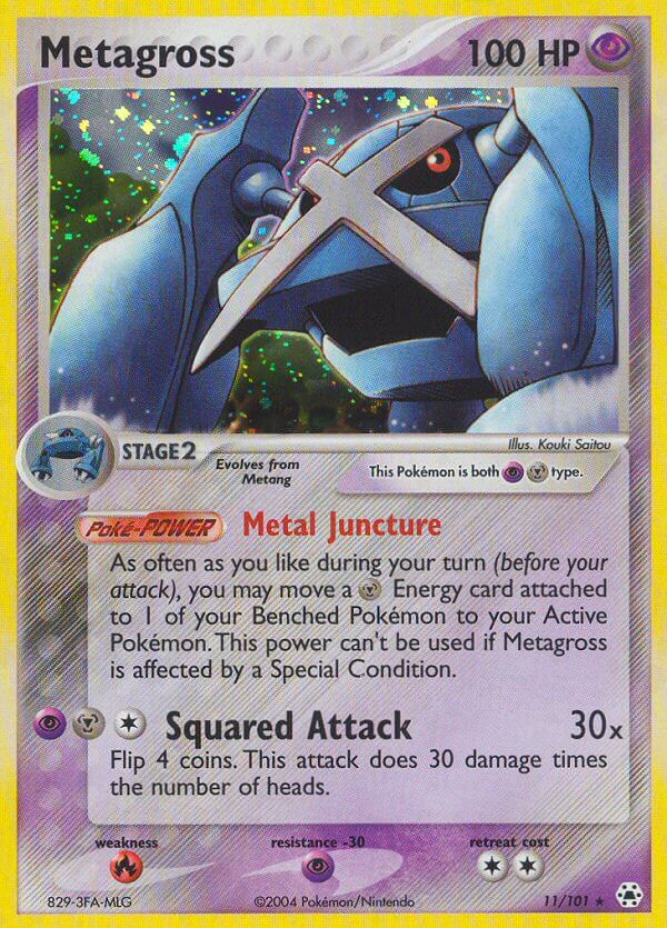 Metagross (11/101) (Theme Deck Exclusive) [EX: Hidden Legends] - Destination Retro