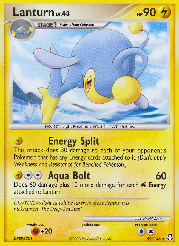 Lanturn (59/146) [Diamond & Pearl: Legends Awakened] - Destination Retro