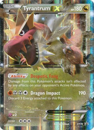 Tyrantrum EX (XY70) (Jumbo Card) [XY: Black Star Promos] - Destination Retro