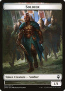 Rock // Soldier Token [Commander Legends Tokens] - Destination Retro