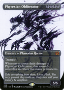 Phyrexian Obliterator (Borderless Ichor) [Phyrexia: All Will Be One] - Destination Retro