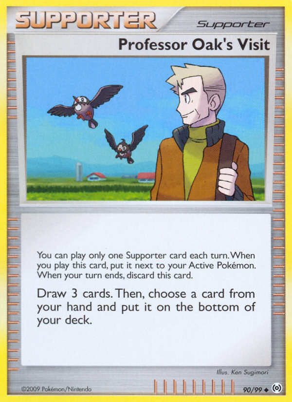 Professor Oak's Visit (90/99) [Arceus] - Destination Retro