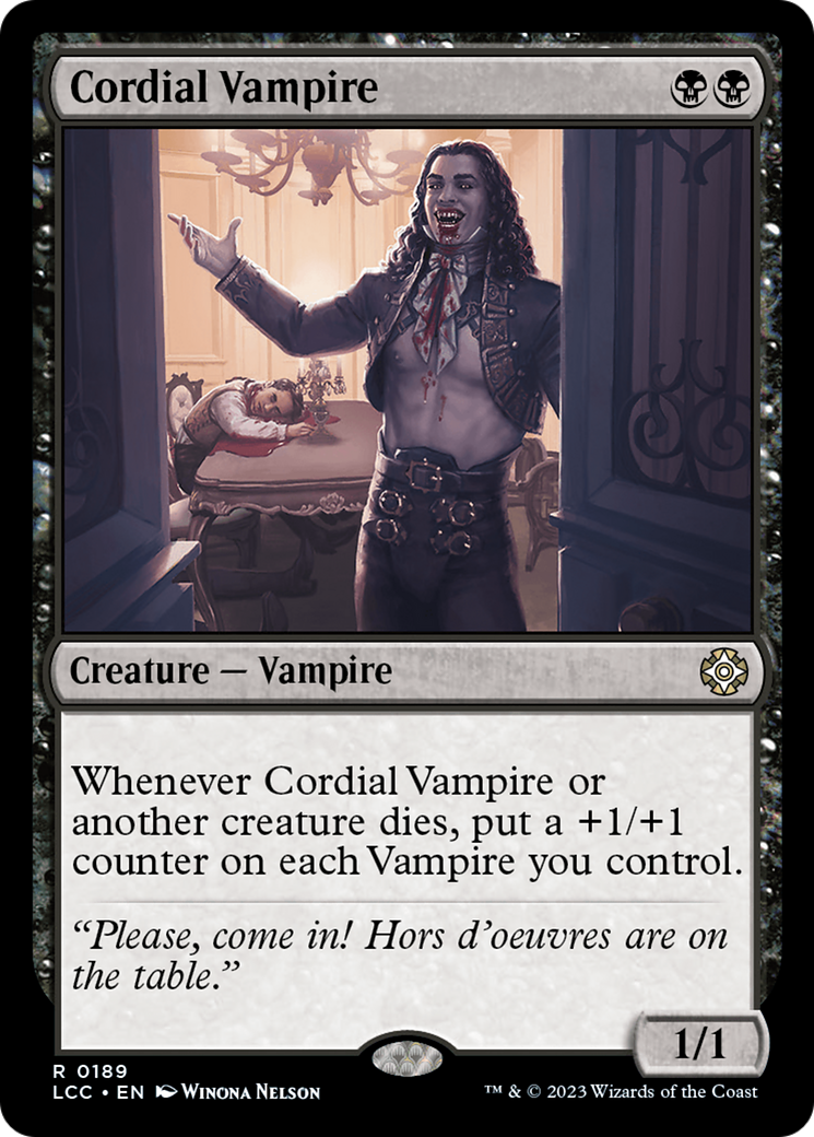 Cordial Vampire [The Lost Caverns of Ixalan Commander] - Destination Retro