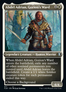 Abdel Adrian, Gorion's Ward (Foil Etched) [Commander Legends: Battle for Baldur's Gate] - Destination Retro