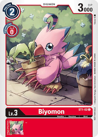 Biyomon [ST1-02] (Official Tournament Pack Vol.3) [Starter Deck: Gaia Red Promos] - Destination Retro