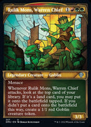 Rulik Mons, Warren Chief (Showcase Textured) [Dominaria United] - Destination Retro
