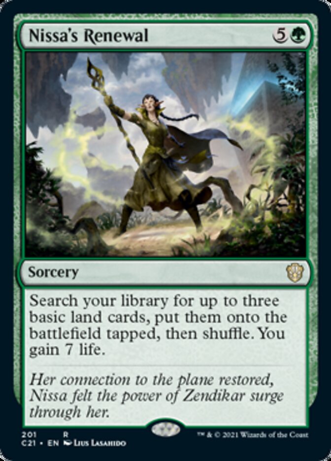 Nissa's Renewal [Commander 2021] - Destination Retro