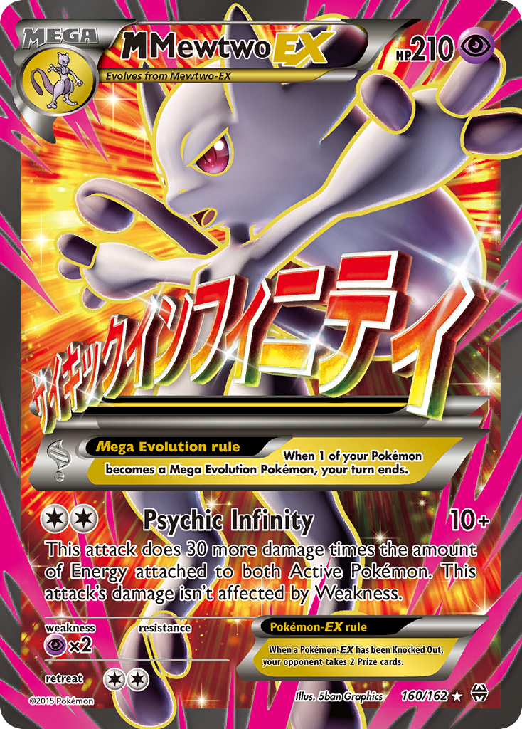 M Mewtwo EX (160/162) [XY: BREAKthrough] - Destination Retro