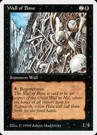 Wall of Bone [Summer Magic / Edgar] - Destination Retro