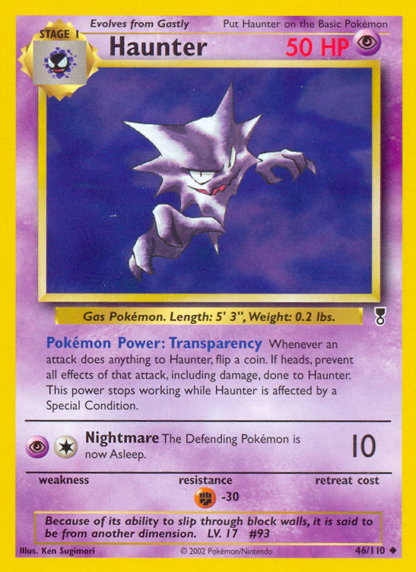Haunter (46/110) [Legendary Collection] - Destination Retro