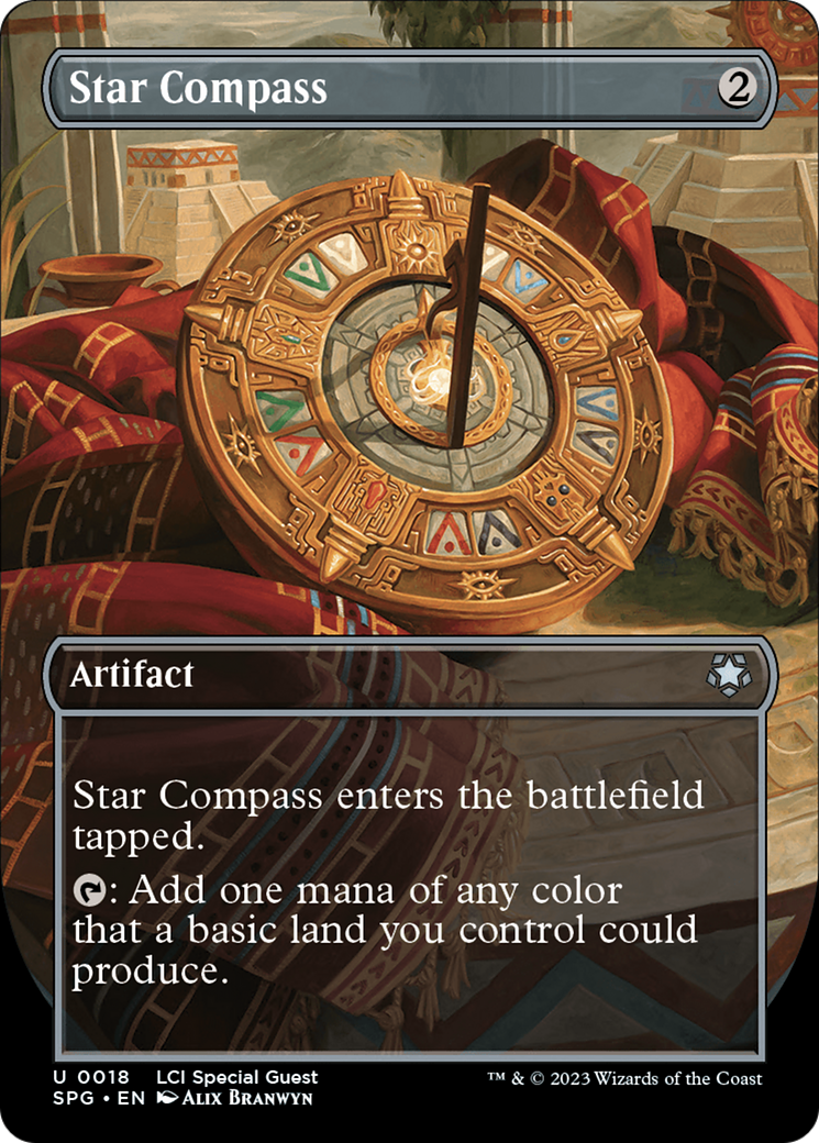 Star Compass (Borderless) [The Lost Caverns of Ixalan Special Guests] - Destination Retro