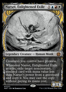 Narset, Enlightened Exile (Showcase Halo Foil) [March of the Machine: The Aftermath] - Destination Retro