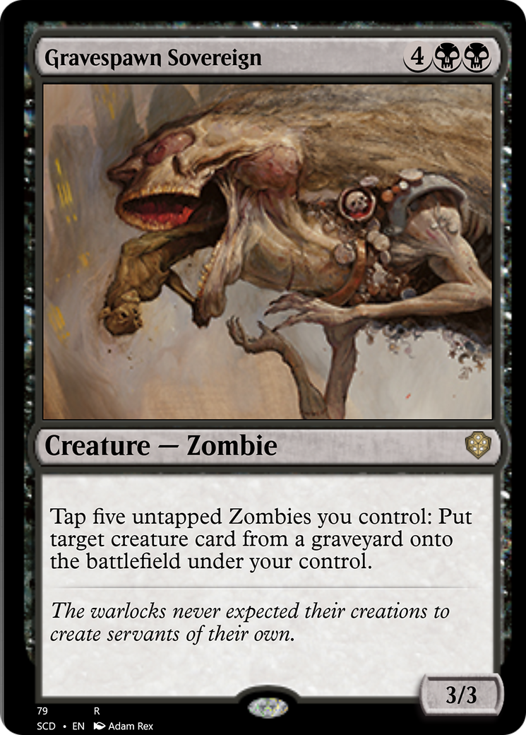 Gravespawn Sovereign [Starter Commander Decks] - Destination Retro