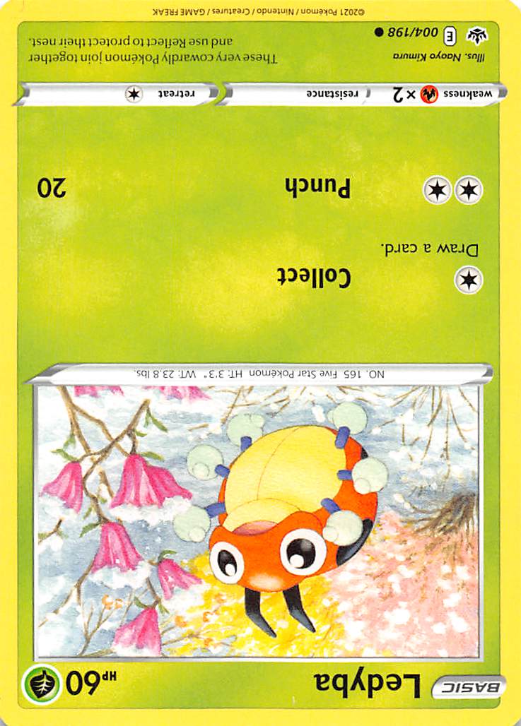 Ledyba (004/198) [Sword & Shield: Chilling Reign] - Destination Retro