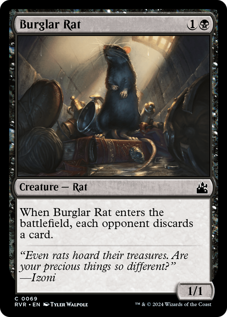 Burglar Rat [Ravnica Remastered] - Destination Retro