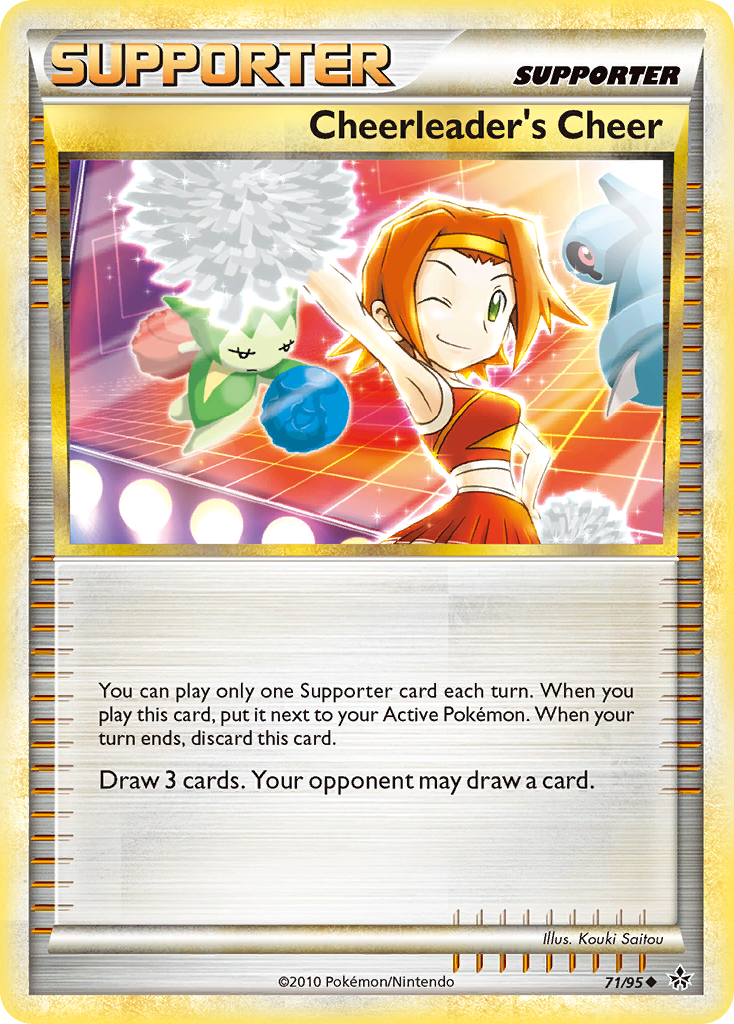 Cheerleader's Cheer (71/95) [HeartGold & SoulSilver: Unleashed] - Destination Retro