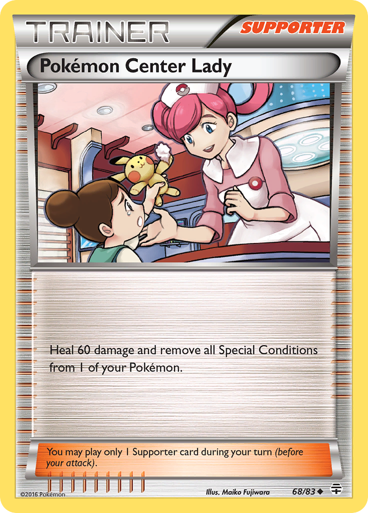Pokemon Center Lady (68/83) [XY: Generations] - Destination Retro