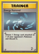 Energy Removal (119/130) [Base Set 2] - Destination Retro