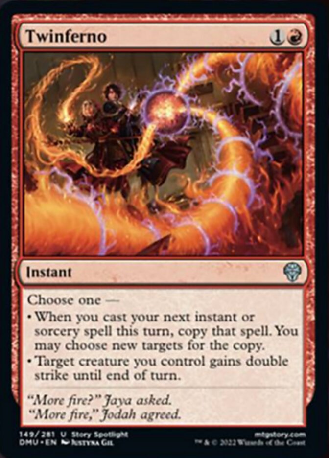 Twinferno [Dominaria United] - Destination Retro