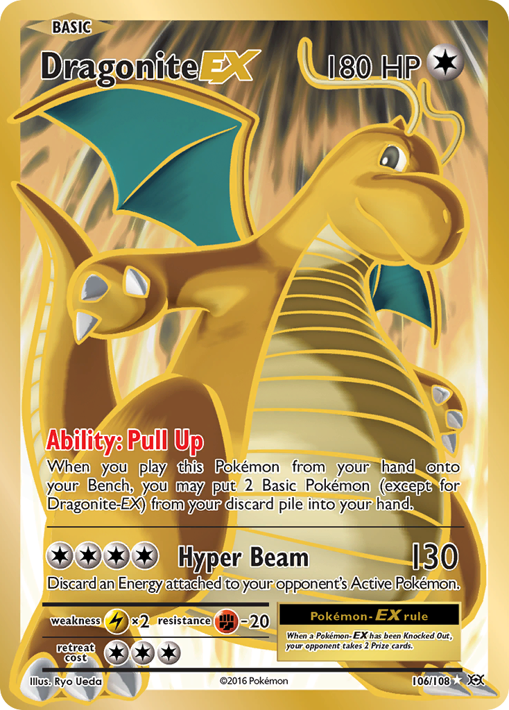 Dragonite EX (106/108) [XY: Evolutions] - Destination Retro