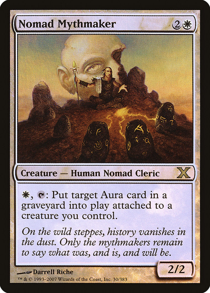 Nomad Mythmaker (Premium Foil) [Tenth Edition] - Destination Retro