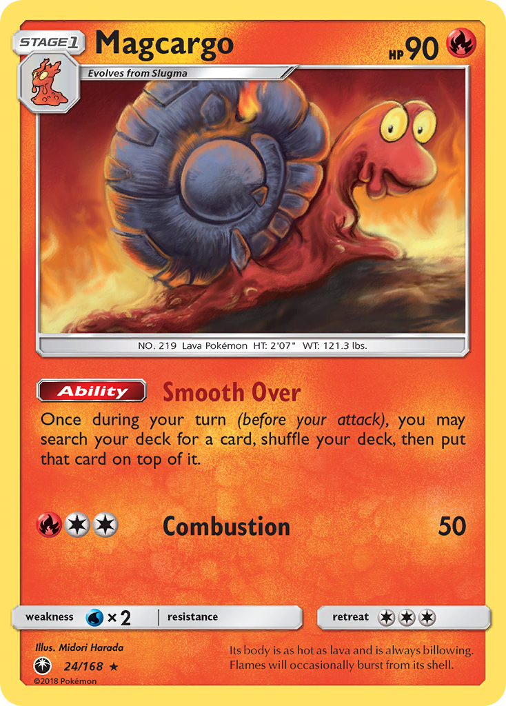Magcargo (24/168) [Sun & Moon: Celestial Storm] - Destination Retro