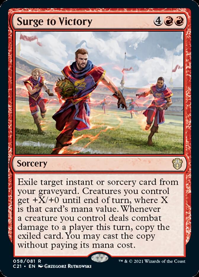 Surge to Victory [Commander 2021] - Destination Retro