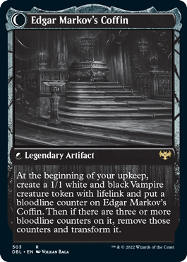Edgar, Charmed Groom // Edgar Markov's Coffin [Innistrad: Double Feature] - Destination Retro