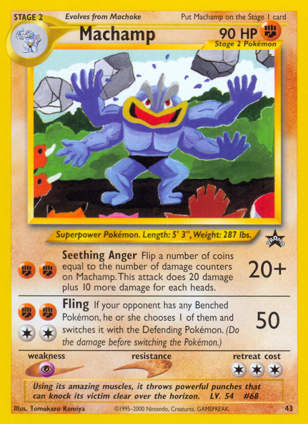 Machamp (43) [Wizards: Black Star Promos] - Destination Retro