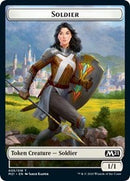 Soldier // Weird Double-sided Token [Core Set 2021 Tokens] - Destination Retro