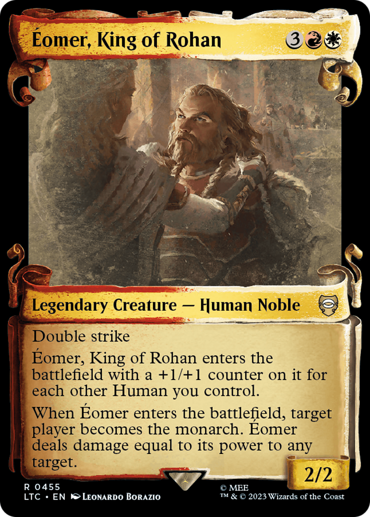Eomer, King of Rohan [The Lord of the Rings: Tales of Middle-Earth Commander Showcase Scrolls] - Destination Retro