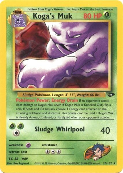 Koga's Muk (26/132) [Gym Challenge Unlimited] - Destination Retro