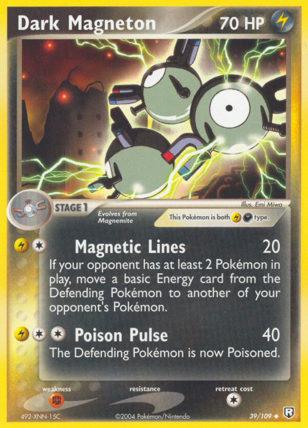Dark Magneton (39/109) [EX: Team Rocket Returns] - Destination Retro