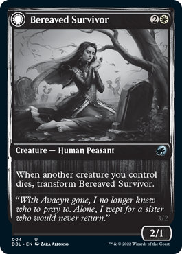 Bereaved Survivor // Dauntless Avenger [Innistrad: Double Feature] - Destination Retro