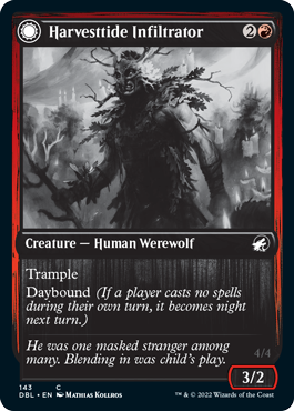 Harvesttide Infiltrator // Harvesttide Assailant [Innistrad: Double Feature] - Destination Retro