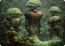 Forest Art Card [Dominaria United Art Series] - Destination Retro