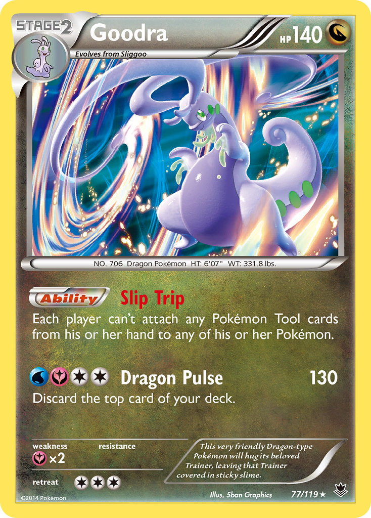 Goodra (77/119) [XY: Phantom Forces] - Destination Retro